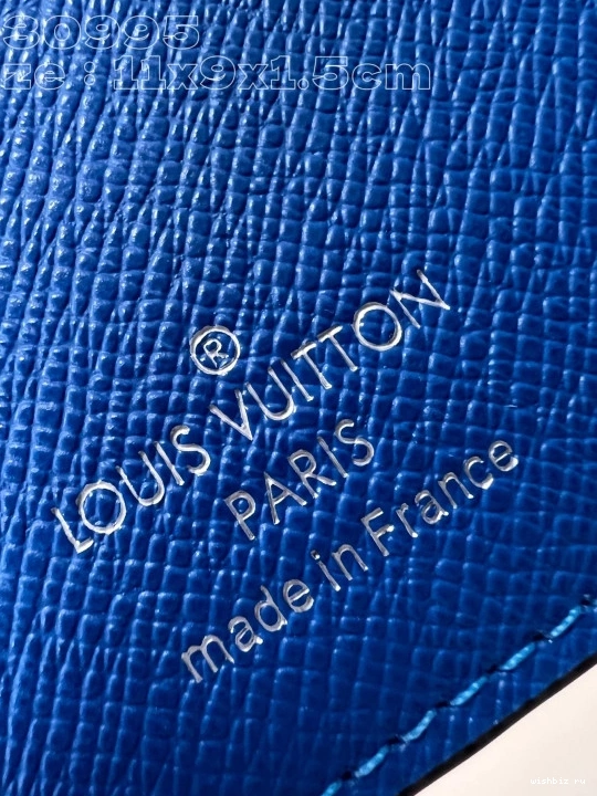WIS WALLET-11.5-9-1.5cm VUITTON MULTIPLE LOUIS 0822